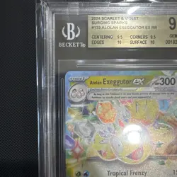 Pokemon Alolan Exeggutor ex - 133/191 - Gem Mint 9.5 BGS Surging Sparks - Image 3