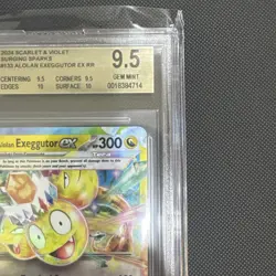 Pokemon Alolan Exeggutor ex - 133/191 - Gem Mint 9.5 BGS Surging Sparks - Image 4