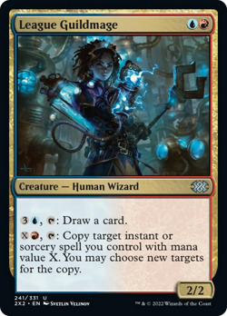League Guildmage FOIL Double Masters 2022 NM Blue Red Uncommon MTG CARD ABUGames - Image 1