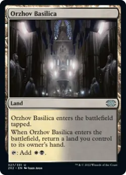 Orzhov Basilica FOIL Double Masters 2022 MINT Land Uncommon MAGIC CARD ABUGames - Image 1