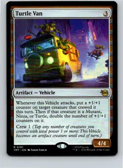 Magic the Gathering Turtle Van Teenage Mutant Ninja Turtles MTG Free Shipping! - Image 1