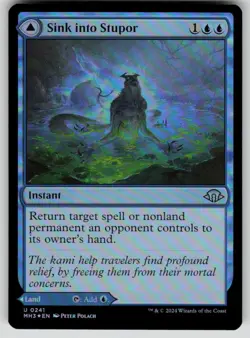 Sink into Stupor Foil Uncommon Modern Horizons 3 241 MTG Near Mint 2024 - Image 1