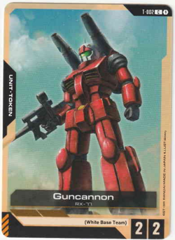 Gundam TCG - Guncannon Unit Token - T-002 NM English - Image 1