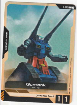 Gundam TCG - Guntank Unit Token - T-003 NM English - Image 1