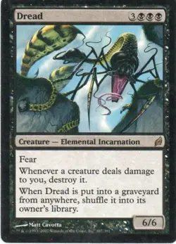 MTG: Lorwyn: Dread: Lightly Played Condition - Image 1
