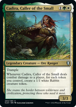 Cadira, Caller of the Small FOIL Commander Legends: Battle for Baldur's Gate NM - Image 1