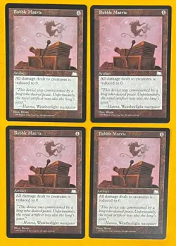 MTG BUBBLE MATRIX (x4) Weatherlight (OldManMTG 010-341) - Image 1
