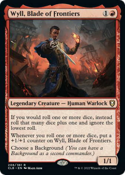 Wyll, Blade of Frontiers FOIL Commander Legends: Battle for Baldur's Gate NM - Image 1