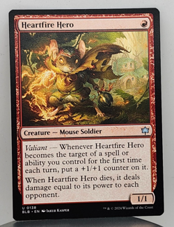 Heartfire Hero - Bloomburrow (BLB) - 138 - MTG - Image 1