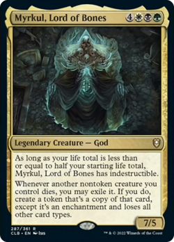 Myrkul, Lord of Bones FOIL Commander Legends: Battle for Baldur's Gate NM - Image 1