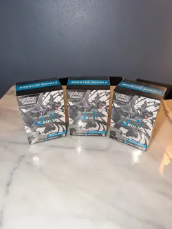 Pokemon Black Bolt Booster Bundle SV10.5 (Lot Of 3) *SEALED/BRAND NEW* - Image 1