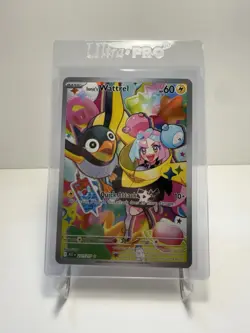 Pokemon Iono's Wattrel Full Art Illustration Rare Ascended Heros 231/217 - Image 1