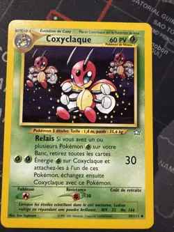 FRENCH Ledian (Coxyclaque) 39/111 Uncommon 2000 Neo Genesis Unlimited Pokemon - Image 1