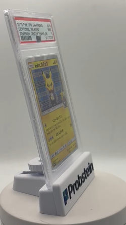 2018 Pokemon Japanese SM Promo Pokemon Center Tokyo DX Gentleman Pikachu PSA 9 - Image 2