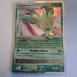 Leafeon Lv.X 99/100 Holo Majestic Dawn Pokemon Good. - Image 1