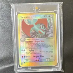 Pokemon Salamence 10/97 Dragon Reverse Holo Rare 120 HP Agility Dragon Claw 2003 - Image 1