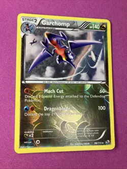 Pokemon TCG Garchomp 96/113 Legendary Treasures Reverse Holo - Image 1
