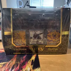 Pokemon TCG Hidden Fates Ultra-Premium Collection - Shiny Rayquaza - 15 Boosters - Image 1