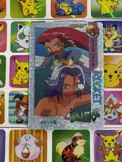 Pokemon Pikachu HOLO Vintage Pocket Monsters Prism Sticker 1998 Bandai Ninetndo - Image 2