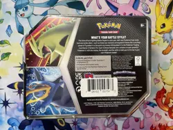 Pokemon TCG V Strikers Empoleon V Tin-5 Booster Packs Full Shrink Wrap Sealed - Image 2