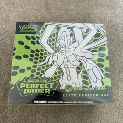 PKC Pokemon TCG Perfect Order - Pokemon Center ETB New Sealed - FAST SHIP - Image 1