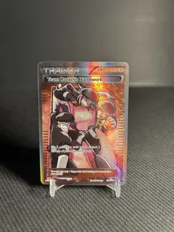 Pokemon TCG Team Rocket's Handiwork 124/124 Fates Collide Full Art MP - Image 1