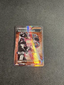 Pokemon TCG Team Rocket's Handiwork 124/124 Fates Collide Full Art MP - Image 3