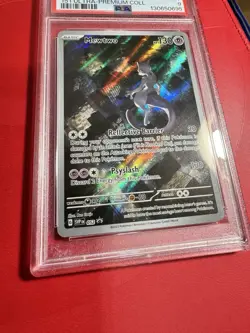 2023 Pokemon PSA 9 Mewtwo #52 Black Star Promo Scarlet & Violet 151 UPC Promo - Image 3