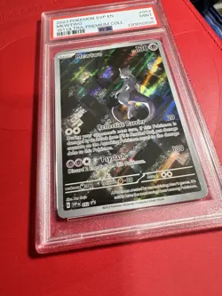 2023 Pokemon PSA 9 Mewtwo #52 Black Star Promo Scarlet & Violet 151 UPC Promo - Image 4