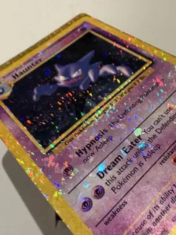 Haunter Holo Prism Vintage Pokemon Base Set Rare - Image 3