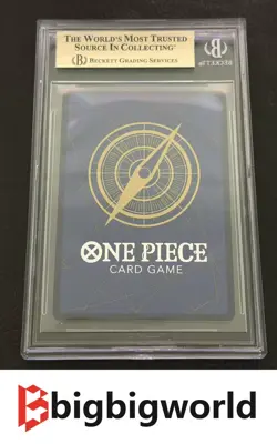 Shirahoshi One Piece Card GAme OP03-116 2024 Championship Top 64 Prize BGS 10 - Image 2
