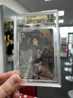 Union Arena Attack On Titan Levi UA23BT/AOT-1-008 U 1 Star Parallel - BGS - Image 1