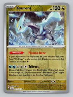 Reverse Holo Kyurem #047/064 Uncommon SV: Shrouded Fable Pokemon - Image 1
