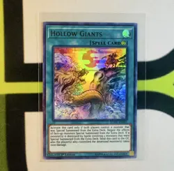 Yugioh Hollow Giants DUOV-EN055 Ultra Rare 1st Edition - Image 1
