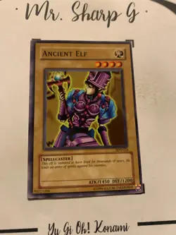 ANCIENT ELF - SDY-024 ENGLISH Yu-Gi-Oh! CARD COMMON STARTER DECK 2002 YUGI TCG - Image 4