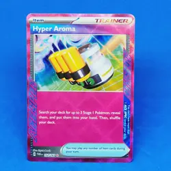 Hyper Aroma Ace Spec Rare 152/167 Twilight Masquerade Pokemon 2024 Tcg Card - Image 1