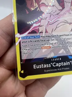 Eustass"Captain"Kid OP10-099 Leader English One Piece TCG Card : OP10: LP/NM - Image 5