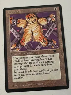 Magic the Gathering MTG Antiquities The Rack NM (Beta Bob) - Image 1