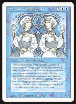 Vesuvan Doppelganger Rare Revised Edition Magic: The Gathering Moderately Played - Image 1