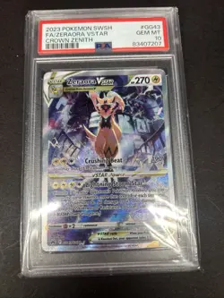 PSA 10 Zeraora VSTAR Pokemon • Ultra Rare • GG43/GG70 - Image 1