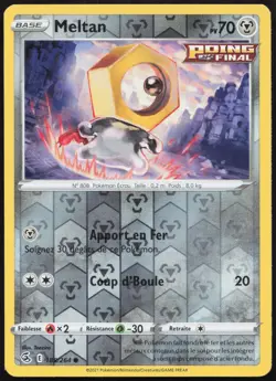 Carte Pokemon Meltan 188/264 Reverse Poing de Fusion Francais - Image 1
