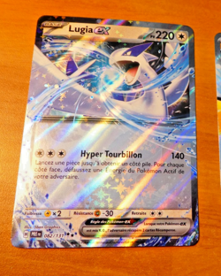 POKEMON EVOLUTIONS PRISMATIQUES CARD HOLO CARTE Lugia EX 082/131 PRE FR MINT - Image 1