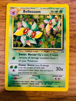 Bellossom (3/111) Holo Neo Genesis Set Pokemon Card! FAST & FREE P&P! - Image 1