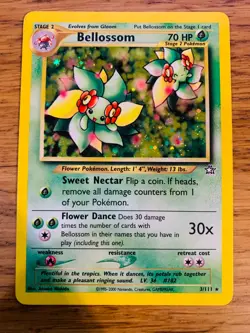 Bellossom (3/111) Holo Neo Genesis Set Pokemon Card! FAST & FREE P&P! - Image 2