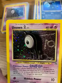 Unown A (14/75) Holo Neo Discovery Set Pokemon Card! FAST & FREE P&P! - Image 4