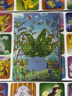 Pokemon Pikachu HOLO Vintage Pocket Monsters Prism Sticker 1998 Bandai Ninetndo - Image 4