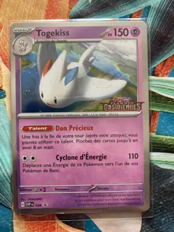 POKEMON Flammes Obsidiennes Promo Holo Carte Fr Togekiss 038 SVP - Image 1