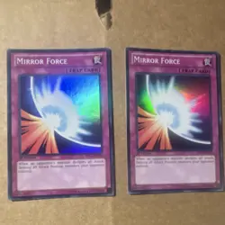 Yu-Gi-Oh! Mirror Force x2 YS13-ENV14 1st Edition Moderately Played - Image 1