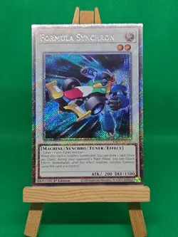 RA04-EN143 FORMULA SYNCHRON Platinum Secret Rare 1st Ed YuGiOh - Image 1