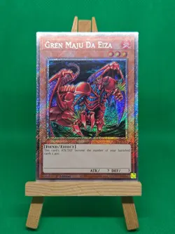 Yugioh RA04-EN124 - Gren Maju Da Eiza - Platinum Secret Rare - Image 2